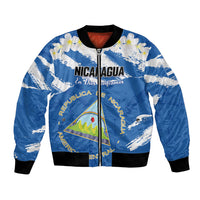 Personalized Nicaragua Sacuanjoche Bomber Jacket Happy Independence Day