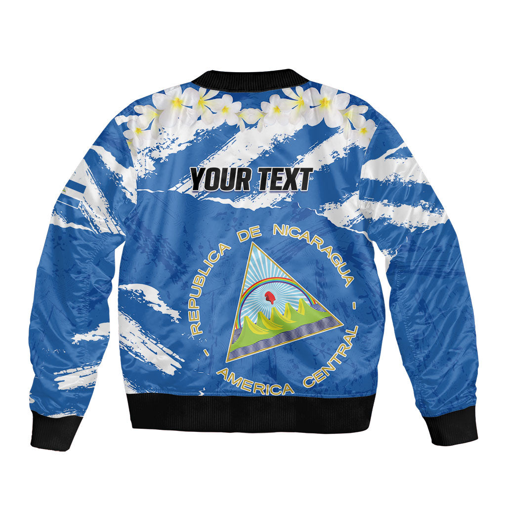 Personalized Nicaragua Sacuanjoche Bomber Jacket Happy Independence Day
