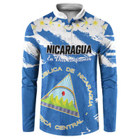 Personalized Nicaragua Sacuanjoche Button Sweatshirt Happy Independence Day