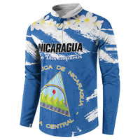 Personalized Nicaragua Sacuanjoche Button Sweatshirt Happy Independence Day