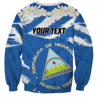 Personalized Nicaragua Sacuanjoche Sweatshirt Happy Independence Day