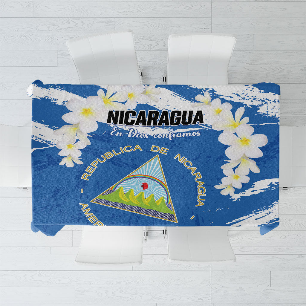 Nicaragua Sacuanjoche Tablecloth Happy Independence Day