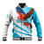 Honduras Baseball Jacket Coat Of Arms With Scarlet Macaw - Wonder Print Shop