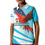 Honduras Kid Polo Shirt Coat Of Arms With Scarlet Macaw - Wonder Print Shop