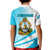 Honduras Kid Polo Shirt Coat Of Arms With Scarlet Macaw - Wonder Print Shop