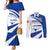 honduras-independence-day-couples-matching-mermaid-dress-and-long-sleeve-button-shirts-map-with-coat-of-arms