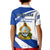 Honduras Independence Day Kid Polo Shirt Map With Coat Of Arms - Wonder Print Shop