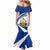 Honduras Independence Day Mermaid Dress Map With Coat Of Arms - Wonder Print Shop