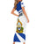 Honduras Independence Day Short Sleeve Bodycon Dress Map With Coat Of Arms - Wonder Print Shop