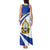 Personalised Honduras Independence Day Tank Maxi Dress Map With Coat Of Arms - Wonder Print Shop