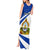 Personalised Honduras Independence Day Tank Maxi Dress Map With Coat Of Arms - Wonder Print Shop