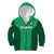 Ireland Rugby Kid Hoodie Irish Celtic Cross Mix Shamrock Pattern - Wonder Print Shop