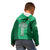 Ireland Rugby Kid Hoodie Irish Celtic Cross Mix Shamrock Pattern - Wonder Print Shop