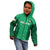 Ireland Rugby Kid Hoodie Irish Celtic Cross Mix Shamrock Pattern - Wonder Print Shop