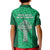 Ireland Rugby Kid Polo Shirt Irish Celtic Cross Mix Shamrock Pattern - Wonder Print Shop