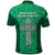 Ireland Rugby Polo Shirt Irish Celtic Cross Mix Shamrock Pattern - Wonder Print Shop