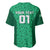 Custom Ireland Rugby Baseball Jersey Irish Celtic Cross Mix Shamrock Pattern - Wonder Print Shop