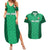 Custom Ireland Rugby Couples Matching Summer Maxi Dress and Hawaiian Shirt Irish Celtic Cross Mix Shamrock Pattern - Wonder Print Shop