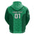 Custom Ireland Rugby Hoodie Irish Celtic Cross Mix Shamrock Pattern - Wonder Print Shop