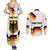 Personalized Germany Unity Day 1990 Edition Couples Matching Summer Maxi Dress and Long Sleeve Button Shirt Unique Style - Wonder Print Shop