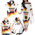 Personalized Germany Unity Day 1990 Edition Family Matching Off The Shoulder Long Sleeve Dress and Hawaiian Shirt Unique Style - Wonder Print Shop