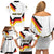 Personalized Germany Unity Day 1990 Edition Family Matching Off Shoulder Short Dress and Hawaiian Shirt Unique Style - Wonder Print Shop