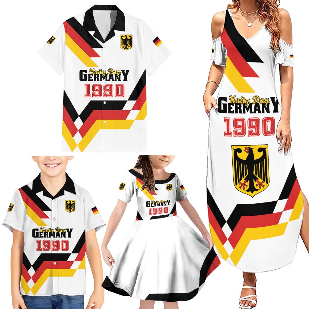 Personalized Germany Unity Day 1990 Edition Family Matching Summer Maxi Dress and Hawaiian Shirt Unique Style - Wonder Print Shop