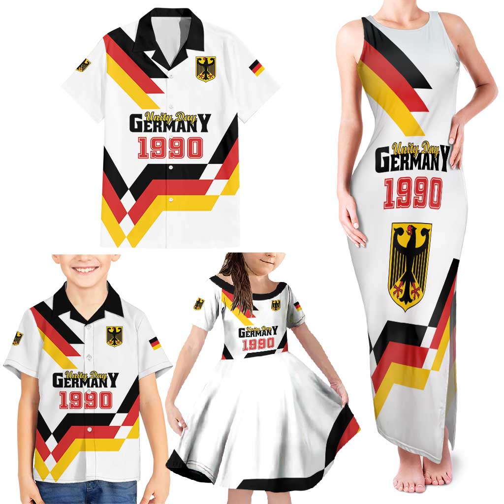 Personalized Germany Unity Day 1990 Edition Family Matching Tank Maxi Dress and Hawaiian Shirt Unique Style - Wonder Print Shop