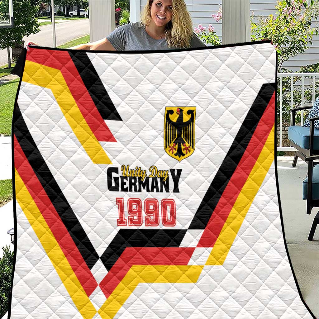 Germany Unity Day 1990 Edition Quilt Unique Style