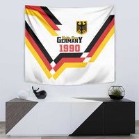 Germany Unity Day 1990 wall tapestry with crest emblem, "Germany" text, and chevron stripes