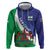 Lesotho 1966 Unique Hoodie Spiral Aloe Coat of Arms - Wonder Print Shop