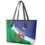 Lesotho 1966 Unique Leather Tote Bag Spiral Aloe Coat of Arms