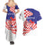 Personalized Croatia Independence Day 1991 Couples Matching Summer Maxi Dress and Hawaiian Shirt Sretan Dan neovisnosti Hrvatske