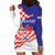 Personalized Croatia Independence Day 1991 Hoodie Dress Sretan Dan neovisnosti Hrvatske