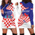 Personalized Croatia Independence Day 1991 Hoodie Dress Sretan Dan neovisnosti Hrvatske