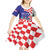 Personalized Croatia Independence Day 1991 Kid Short Sleeve Dress Sretan Dan neovisnosti Hrvatske - Wonder Print Shop