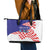 Croatia Independence Day 1991 Leather Tote Bag Sretan Dan neovisnosti Hrvatske