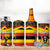 Personalized Uganda Independence Day 1962 4 in 1 Can Cooler Tumbler African Pattern - Wonder Print Shop