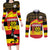 Personalized Uganda Independence Day 1962 Couples Matching Long Sleeve Bodycon Dress and Long Sleeve Button Shirt African Pattern - Wonder Print Shop