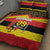 Uganda Independence Day 1962 Quilt Bed Set African Pattern - Wonder Print Shop