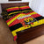 Uganda Independence Day 1962 Quilt Bed Set African Pattern - Wonder Print Shop