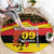 Uganda Independence Day 1962 Round Carpet African Pattern