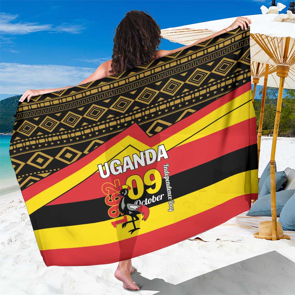 Uganda Independence Day 1962 Sarong African Pattern - Wonder Print Shop