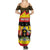 Personalized Uganda Independence Day 1962 Summer Maxi Dress African Pattern - Wonder Print Shop