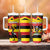 Personalized Uganda Independence Day 1962 Tumbler With Handle African Pattern - Wonder Print Shop