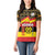 Personalized Uganda Independence Day 1962 Women Polo Shirt African Pattern - Wonder Print Shop