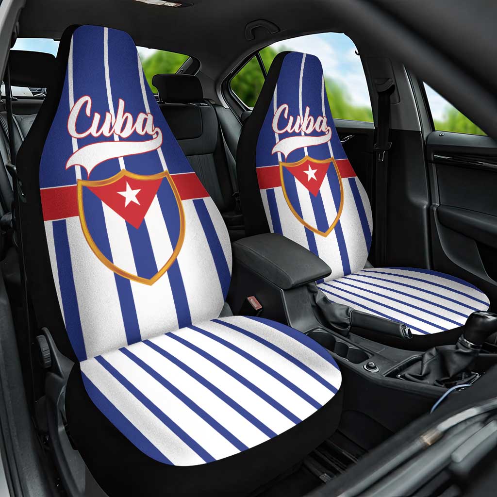 Cuba Car Seat Cover Simple Sporty Style - Wonder Print Shop