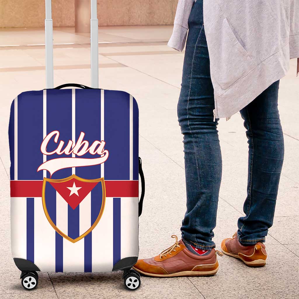 Cuba Luggage Cover Simple Sporty Style - Wonder Print Shop