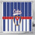 Cuba Shower Curtain Simple Sporty Style