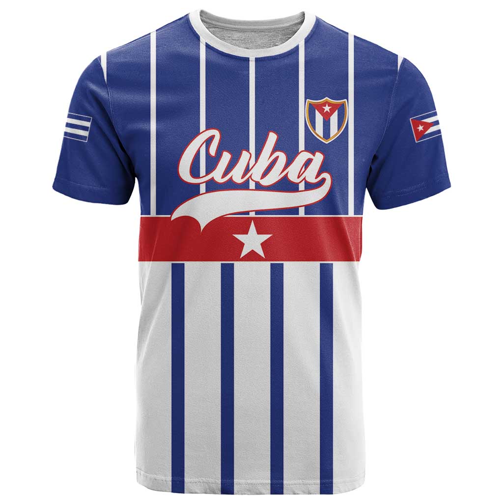 Personalized Cuba T Shirt Simple Sporty Style - Wonder Print Shop